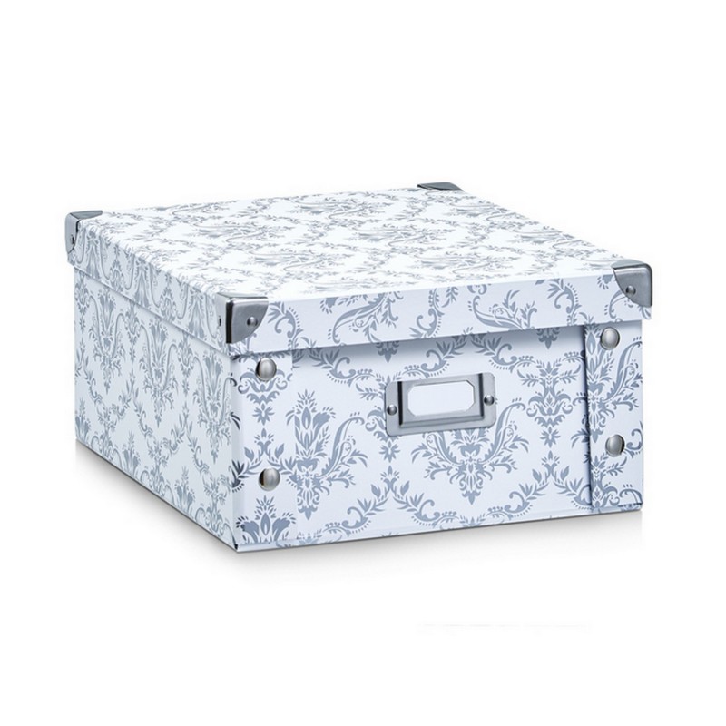 Boite de rangement décorative carton imprimé, ZELLER PRESENT