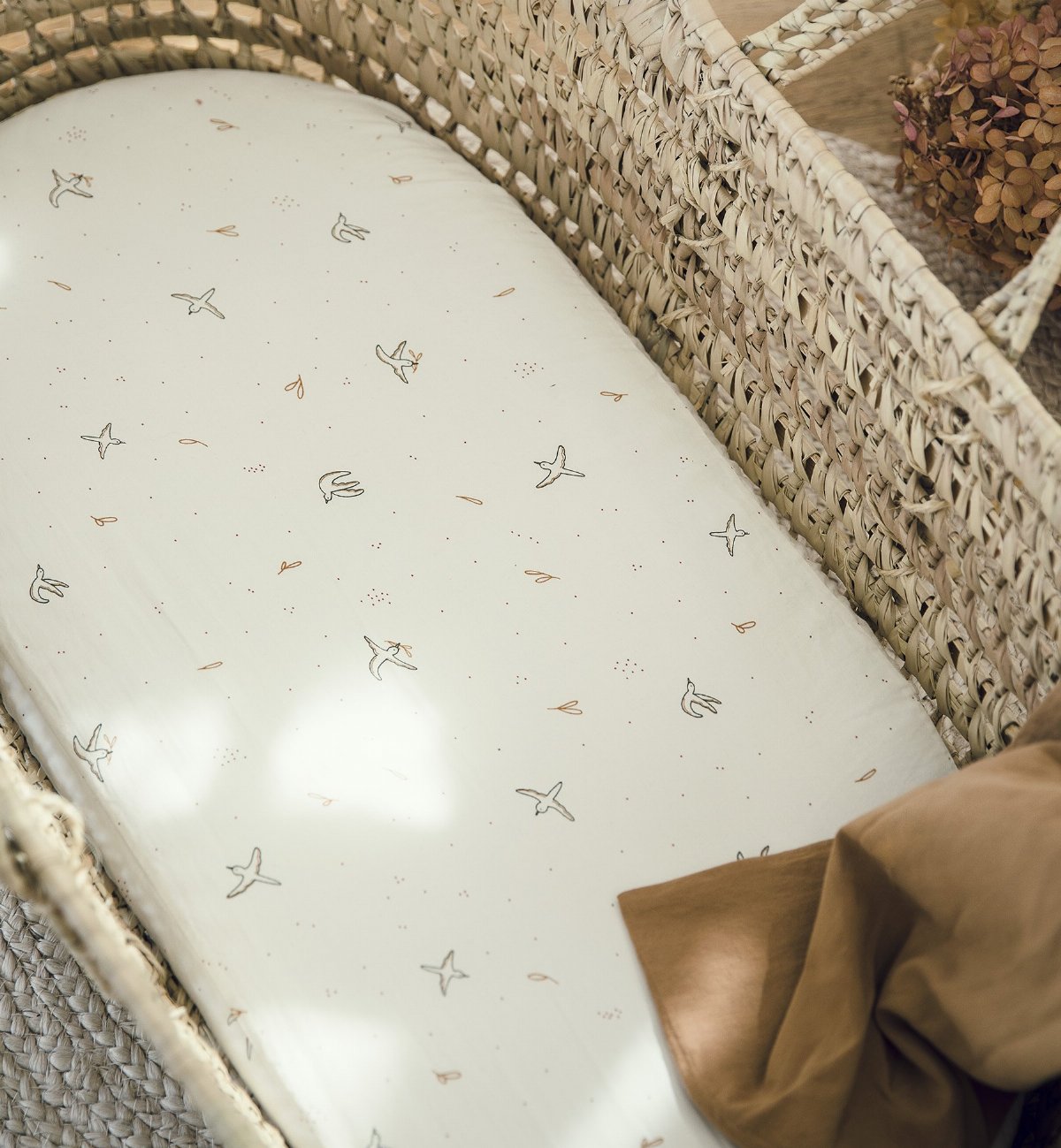 Drap housse Coton Bio pour landau L'ENVOLÉE, KADOLIS
