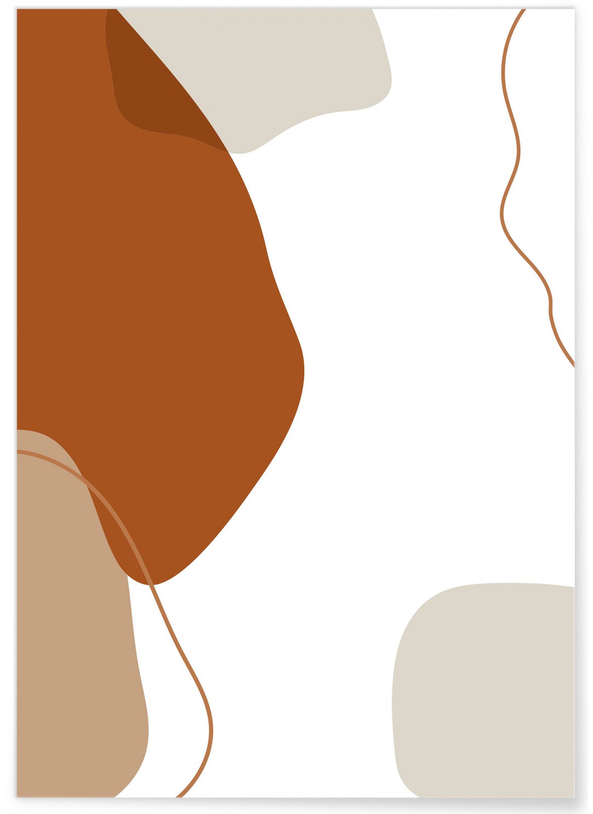 Affiche Abstract Background 2, L'AFFICHERIE