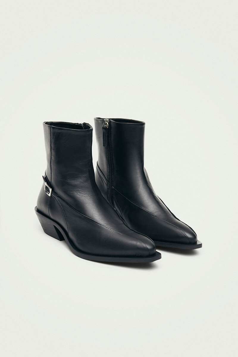Lizzie Leather Ankle Boots, ALOHAS