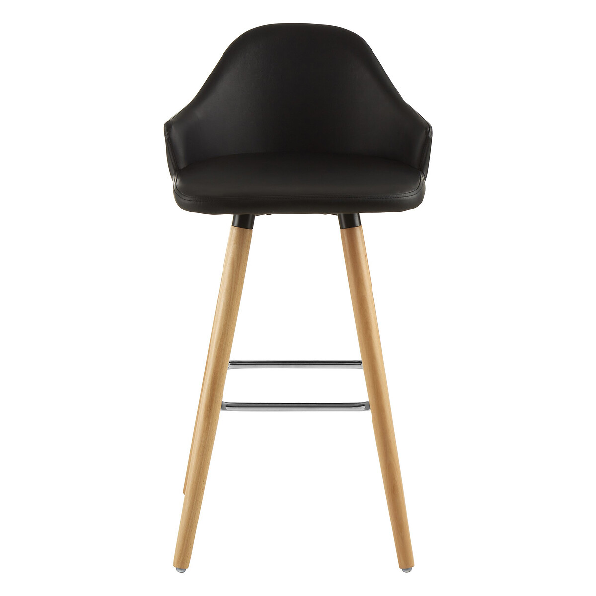 Kian Faux Leather Bar Stool, SO'HOME