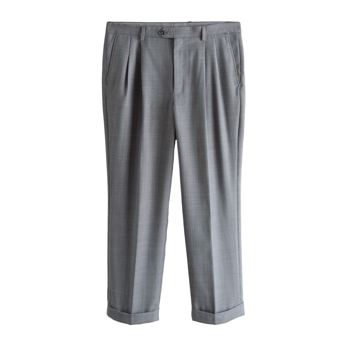 Pantalon de costume prince galles en laine, NEXT