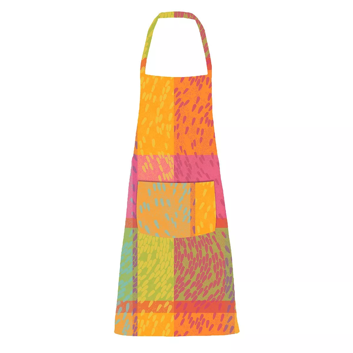 Tablier pur coton enduit MILLE SOURCES, GARNIER THIEBAUT