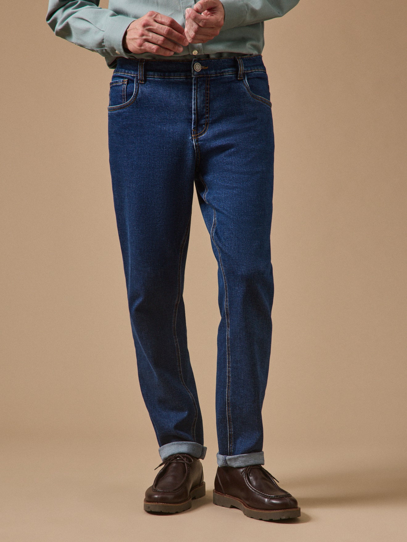 Jean regular coton biologique, CYRILLUS