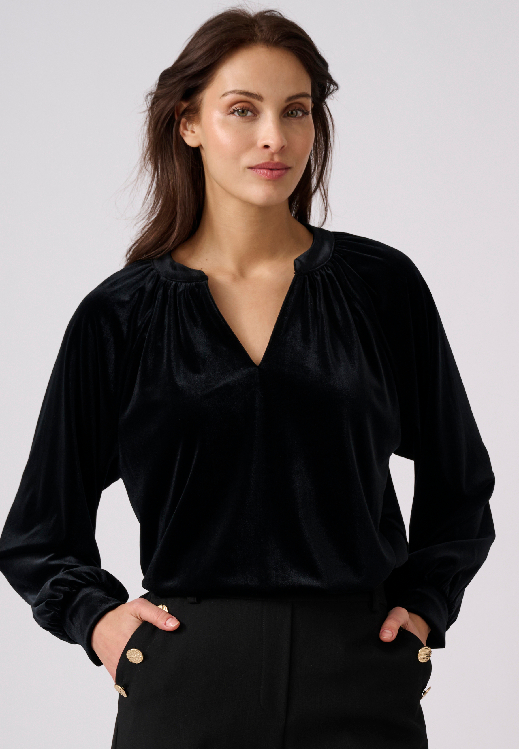 T-shirt en velours ras, DAMART