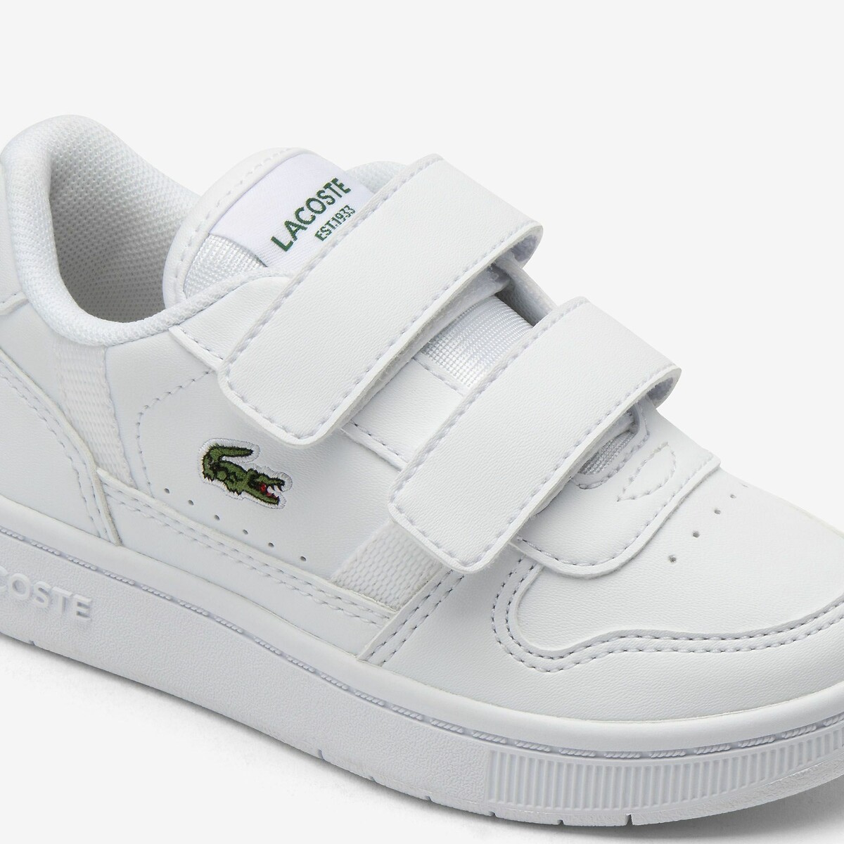 Kids t clip set low top trainers white Lacoste La Redoute