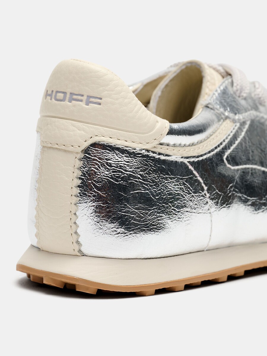 HOFF Zapatillas De Piel Bridge FL Plateado — photo 3