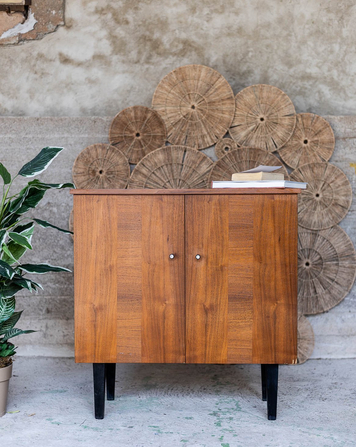 Buffet contemporain en bois Gustave N°1644 - Bon état, DEBONGOUT