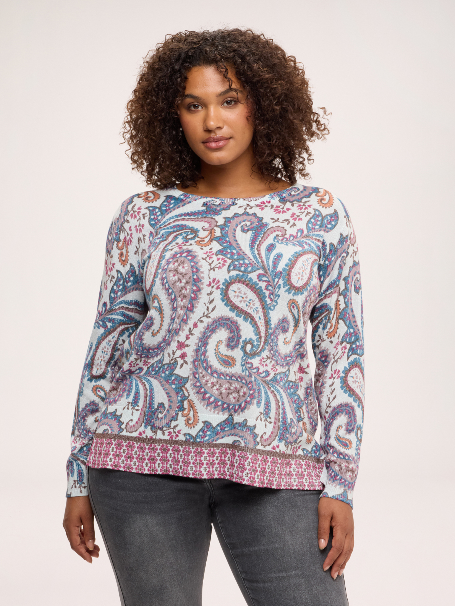 Pull imprimé paisley, FIORELLA RUBINO