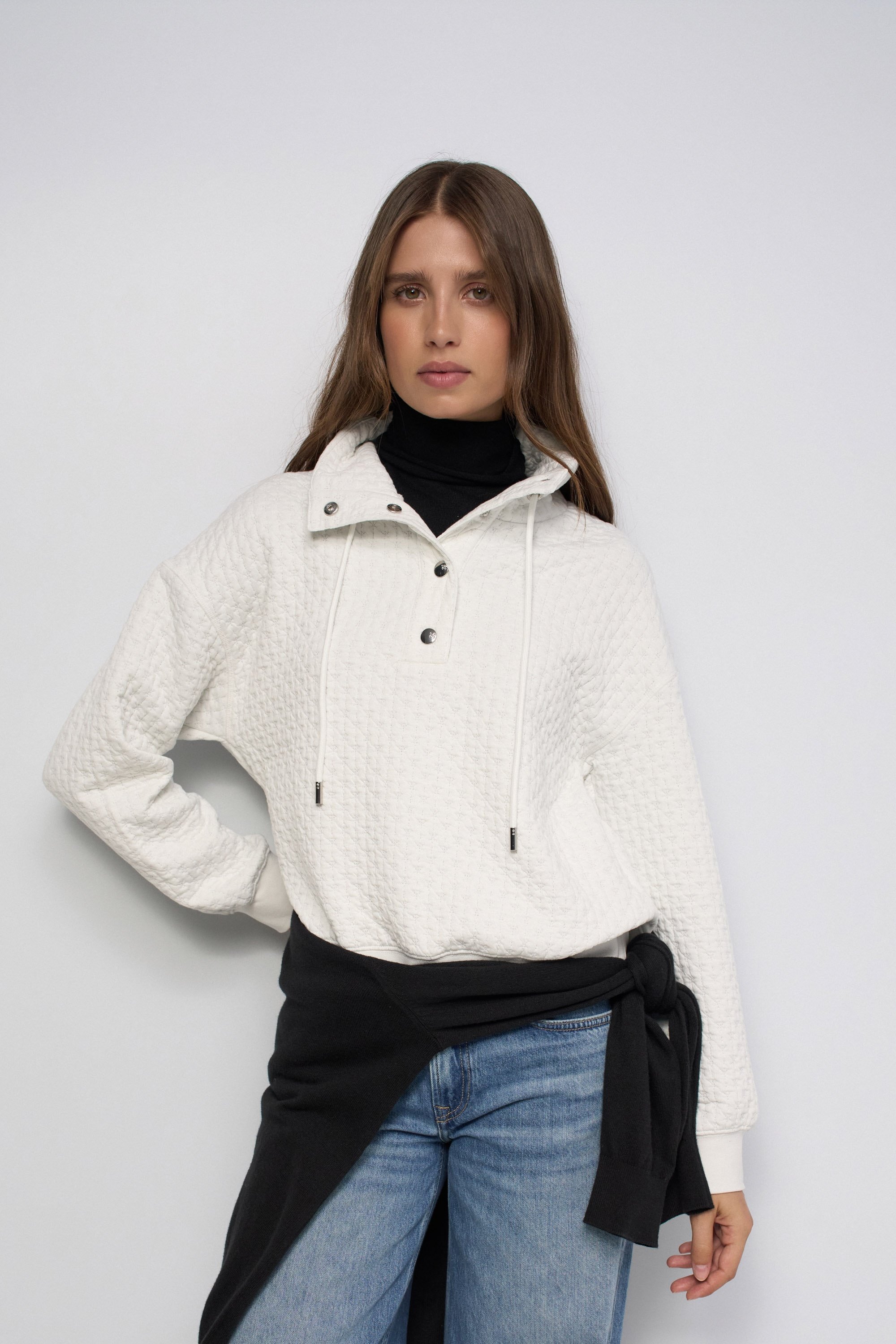 SWEATSHIRT EN Fil textile, SALSA JEANS