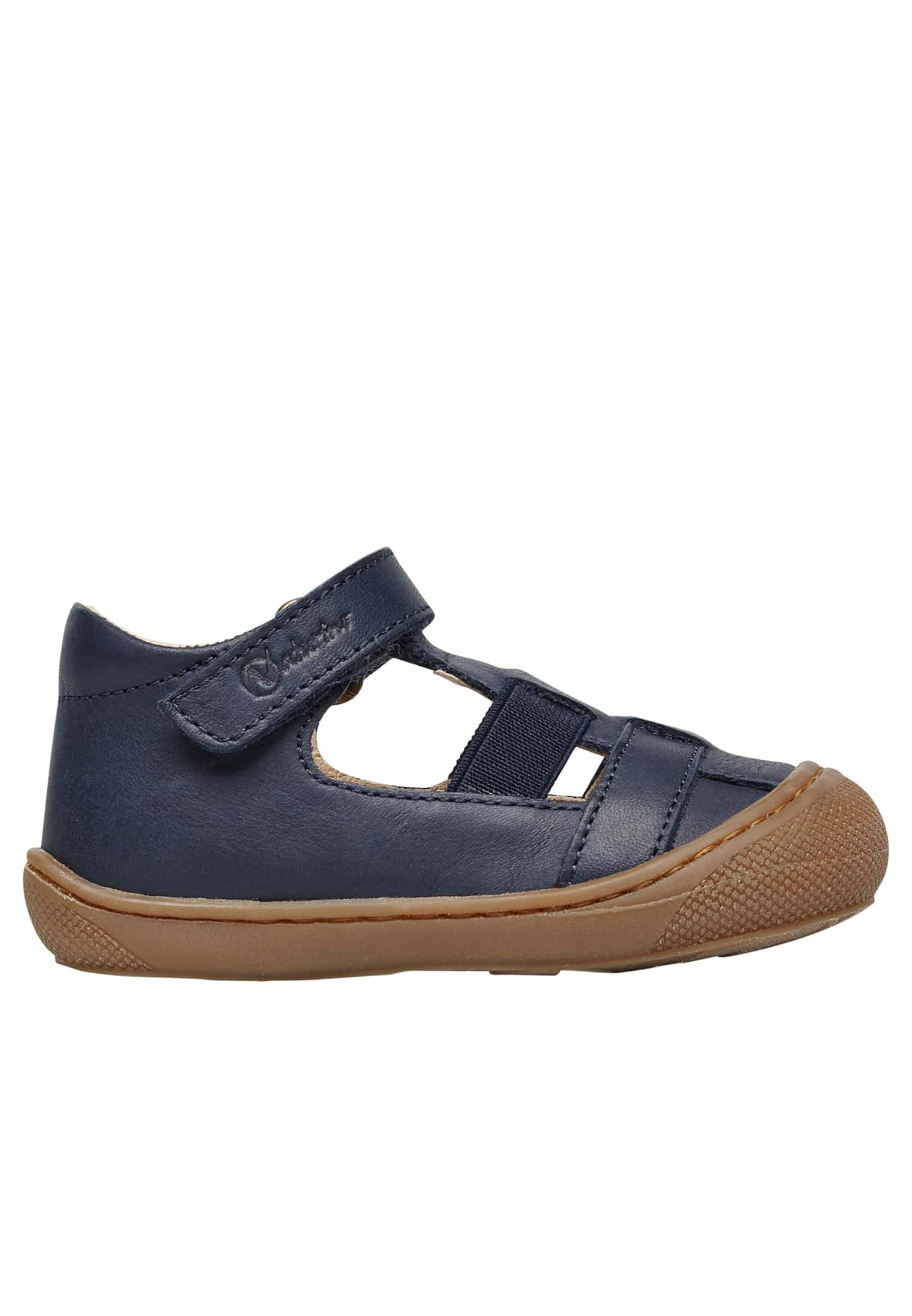 Sandales semi-fermée avec empiècement élastique LANGEN, NATURINO