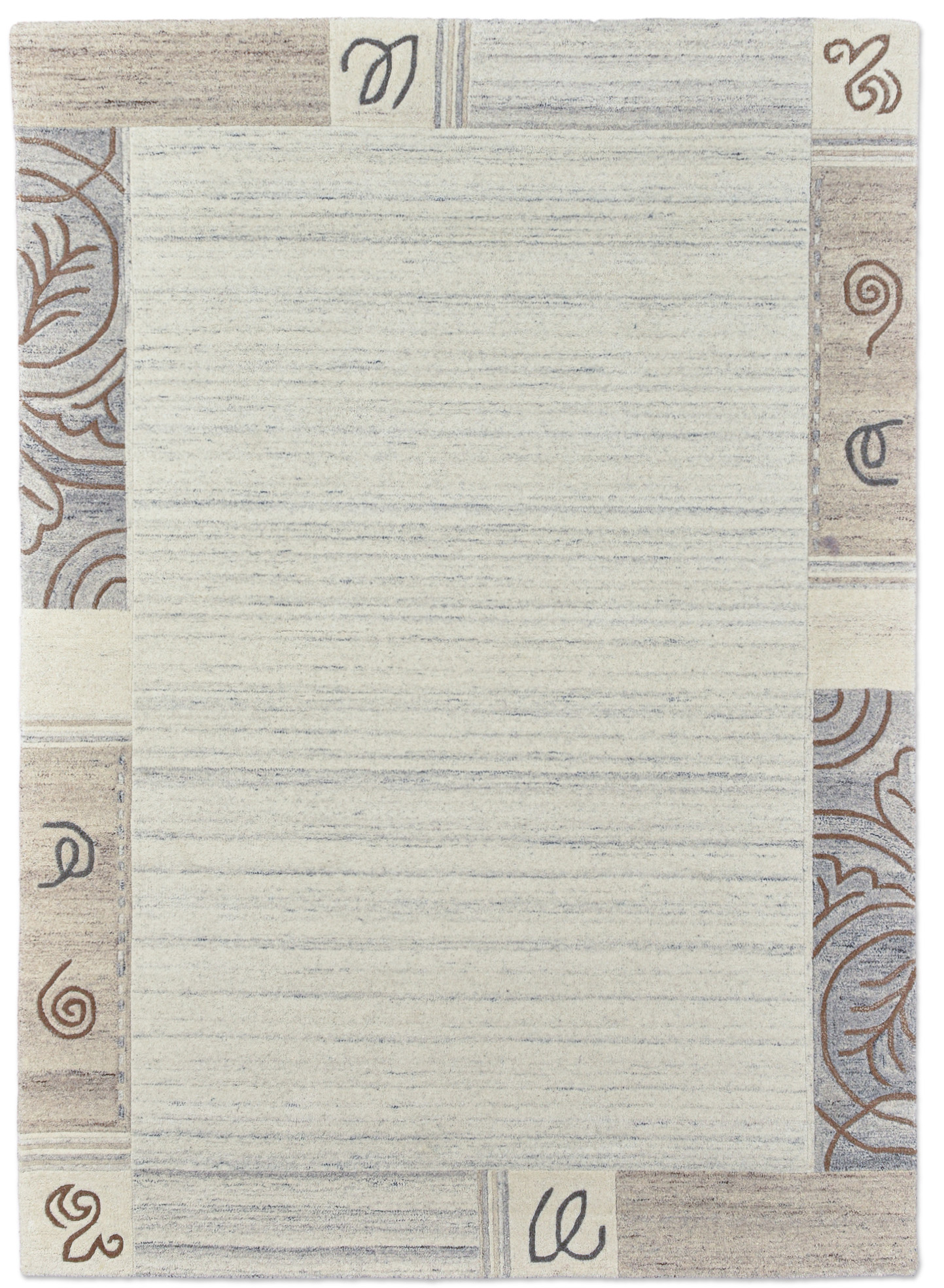 Tapis de salon tufté main - ROYAL NATUR, THEKO