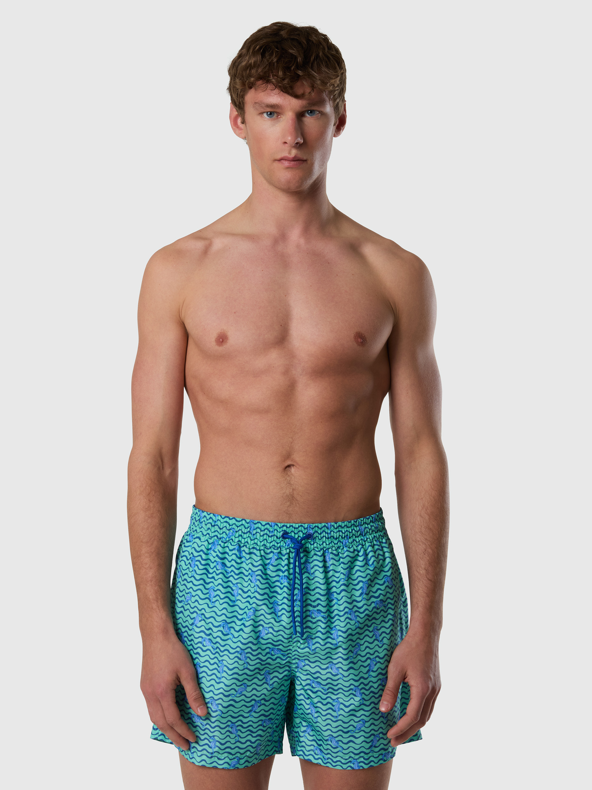 Short de bain avec imprimé graphique, NORTH SAILS
