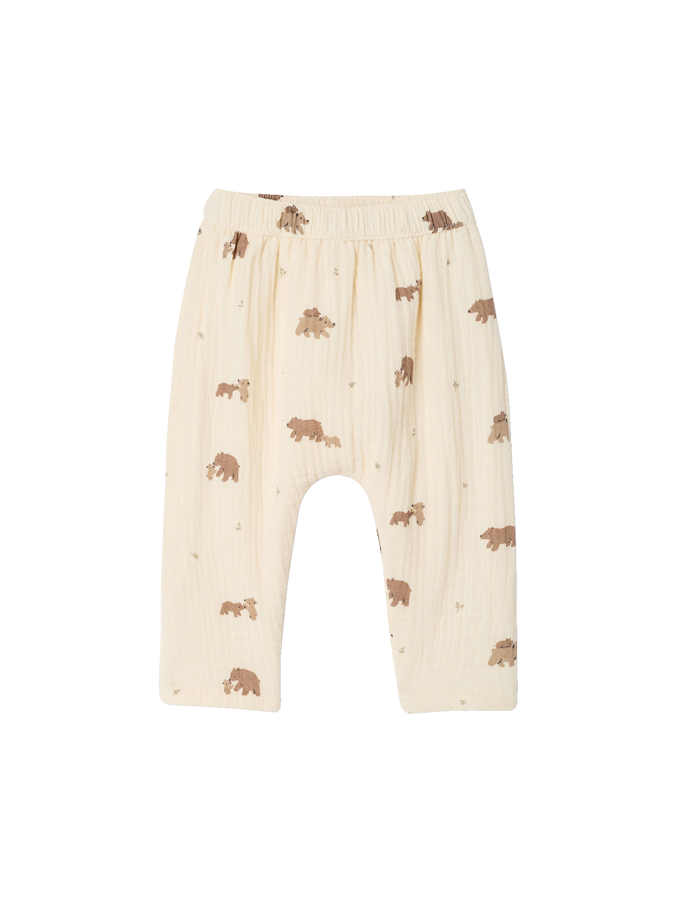 Pantalon en gaze de coton, VERTBAUDET