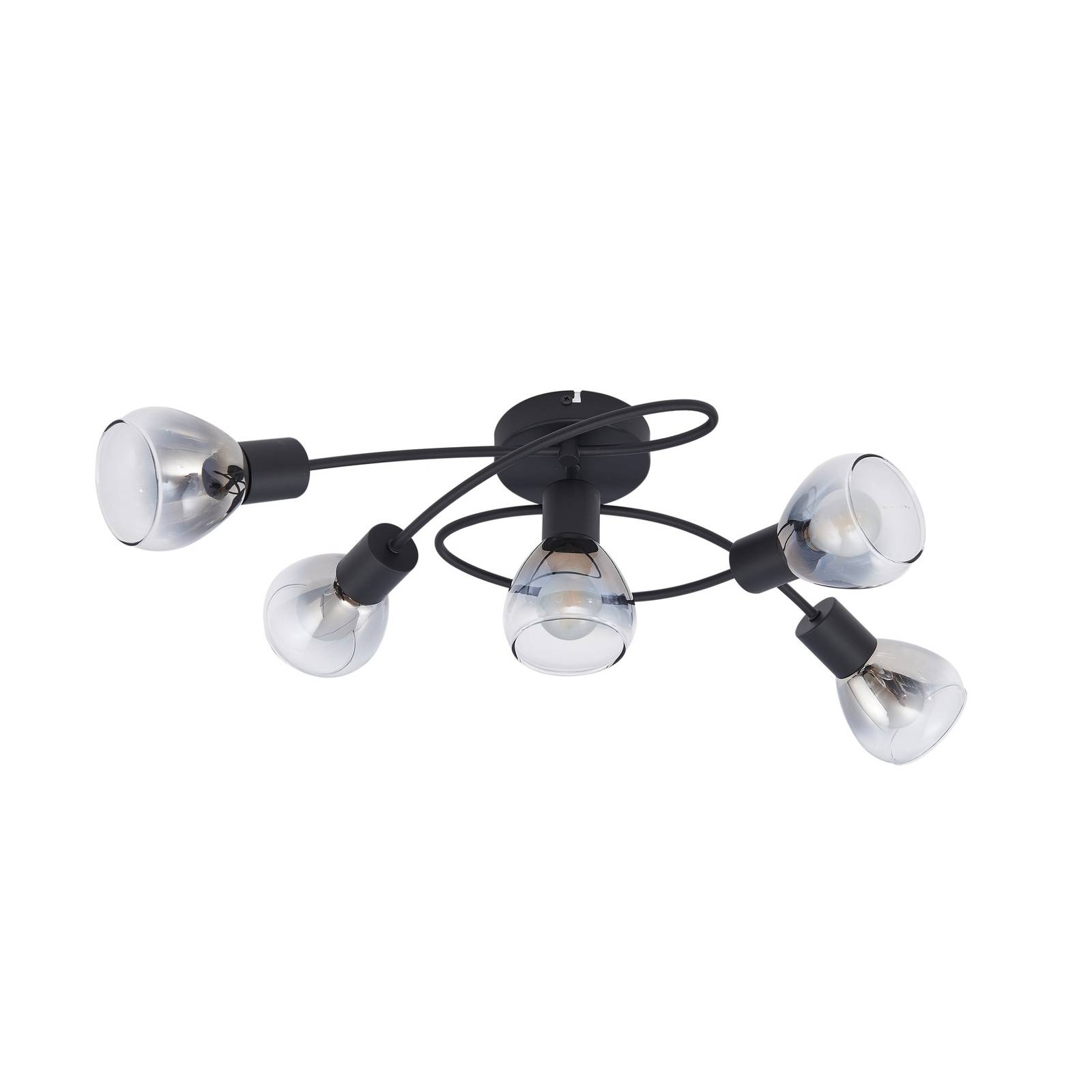 Plafonnier en verre moderne, Pendura, LINDBY