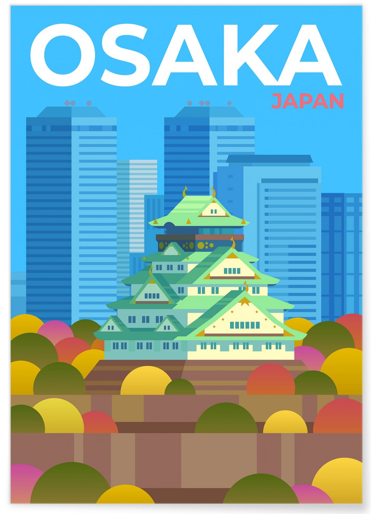 Affiche ville Osaka, L'AFFICHERIE