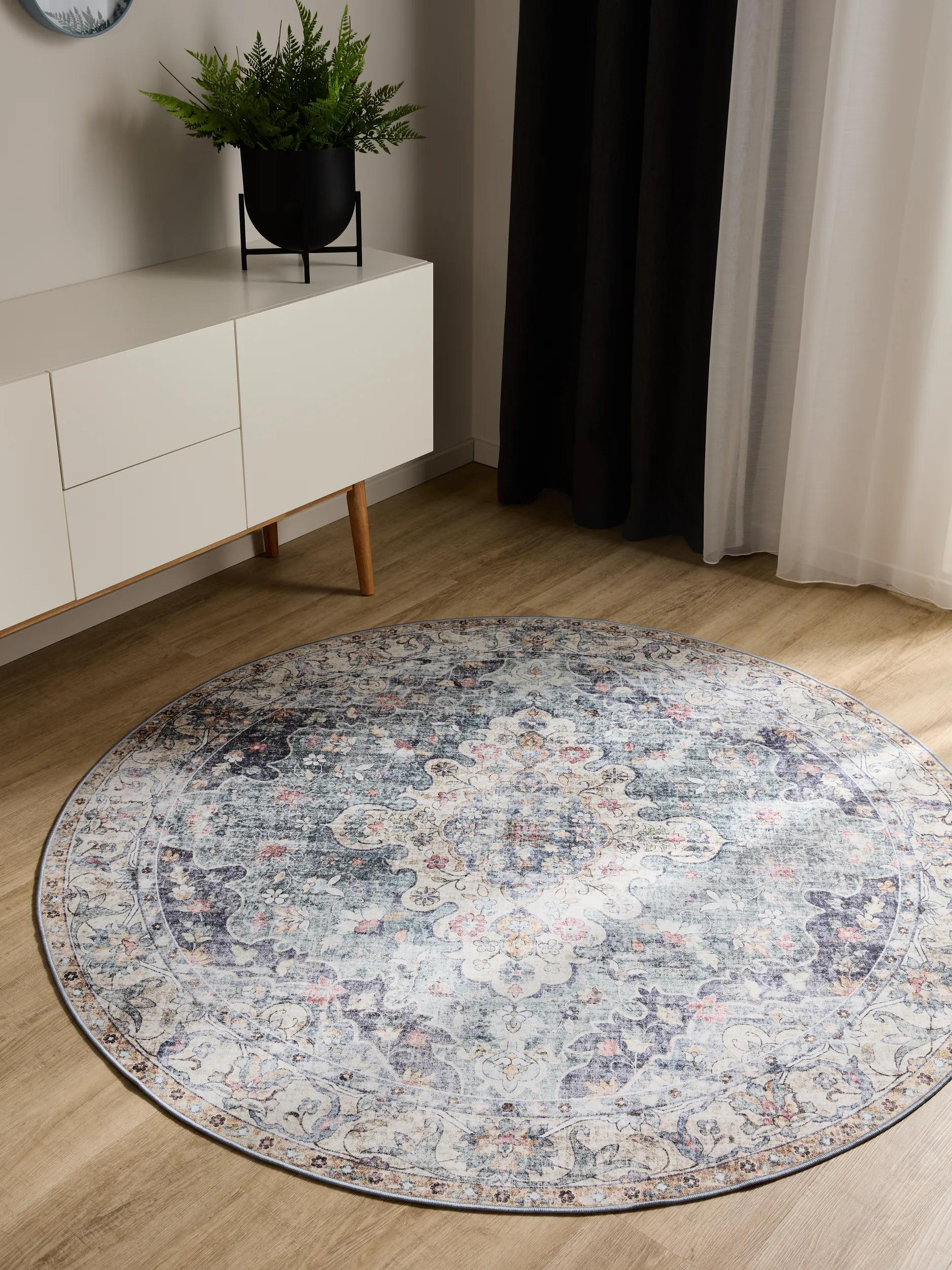 Tapis rond lavables GEORGE, BENUTA