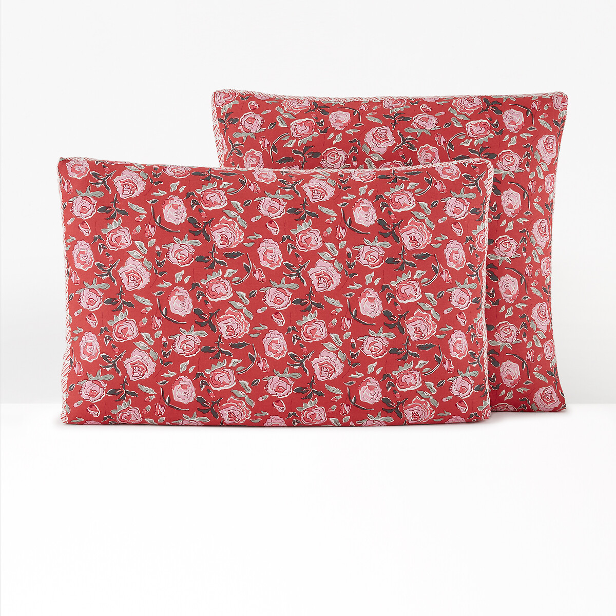 Paolisi Floral Washed Cotton/Linen Pillowcase