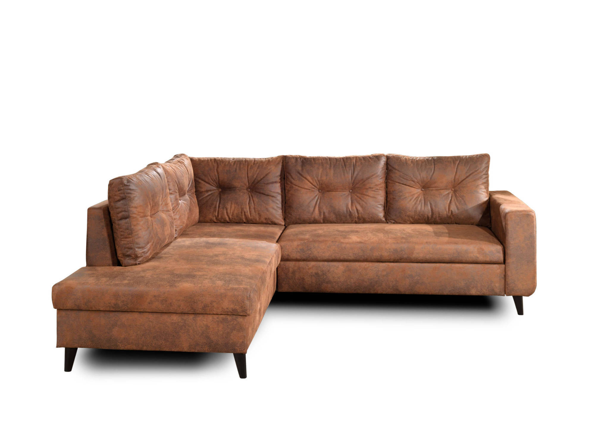Canapé d'Angle gauche 5 places - NORDIC, BEST MOBILIER