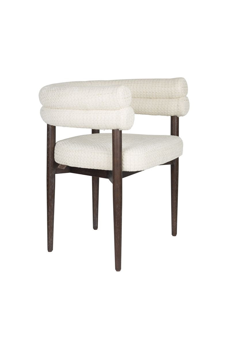 Fauteuil design en tissu, vintage, SELA, DUTCHBONE