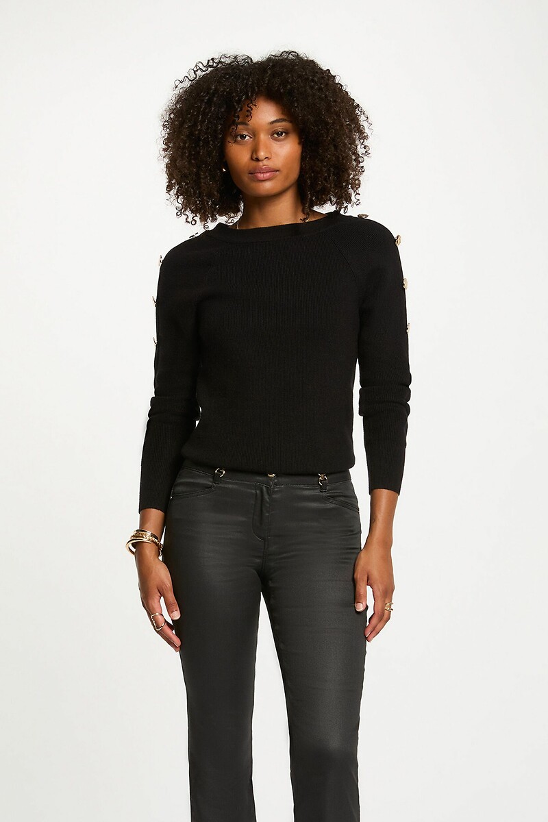 Boat Neck Jumper, MORGAN