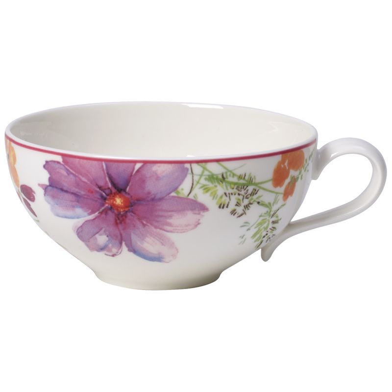 Tasses à café en porcelaine de haute qualité, tasse à thé fleur