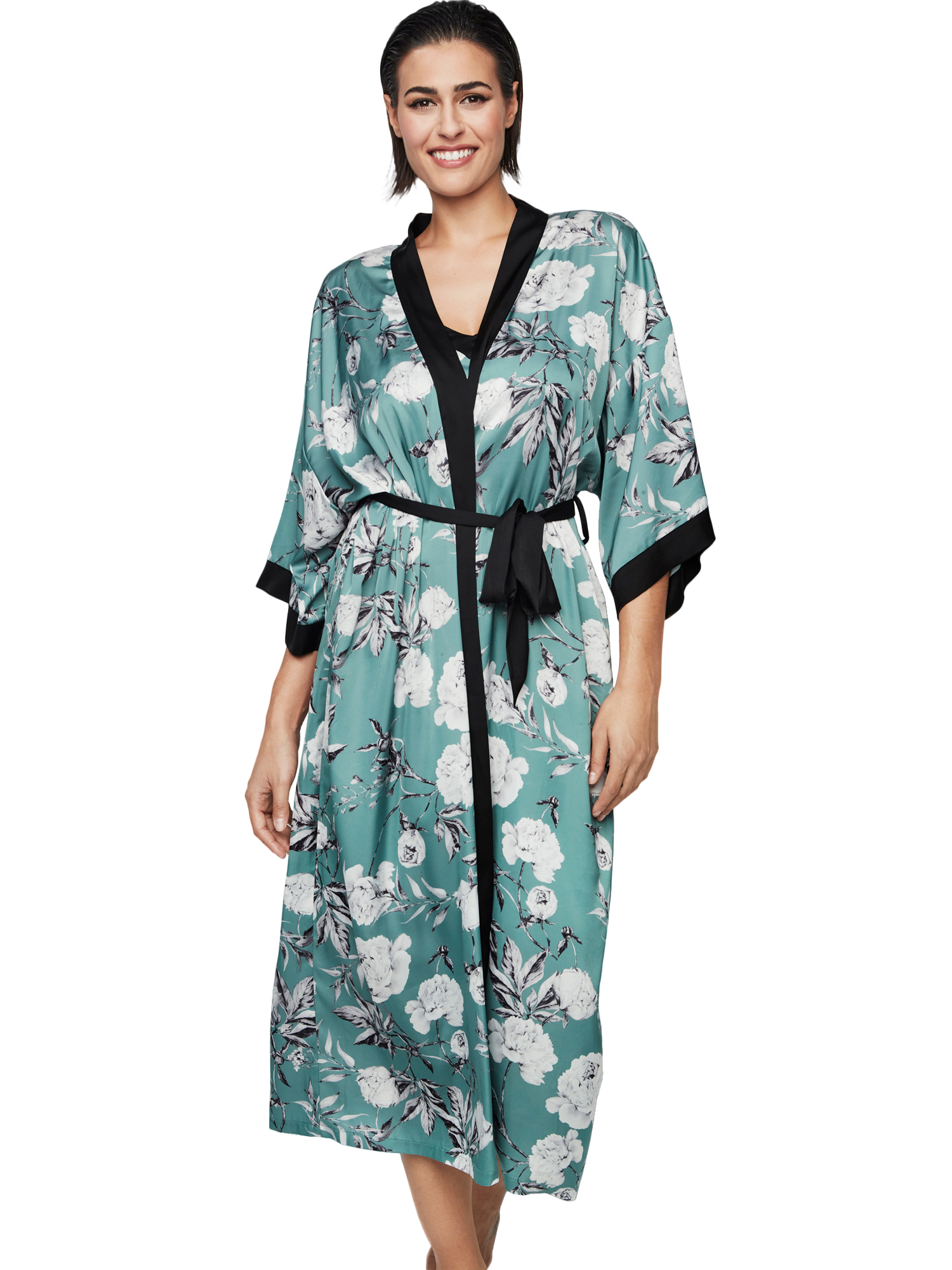 Déshabillé long manches trois quarts MALITZIA, SELMARK