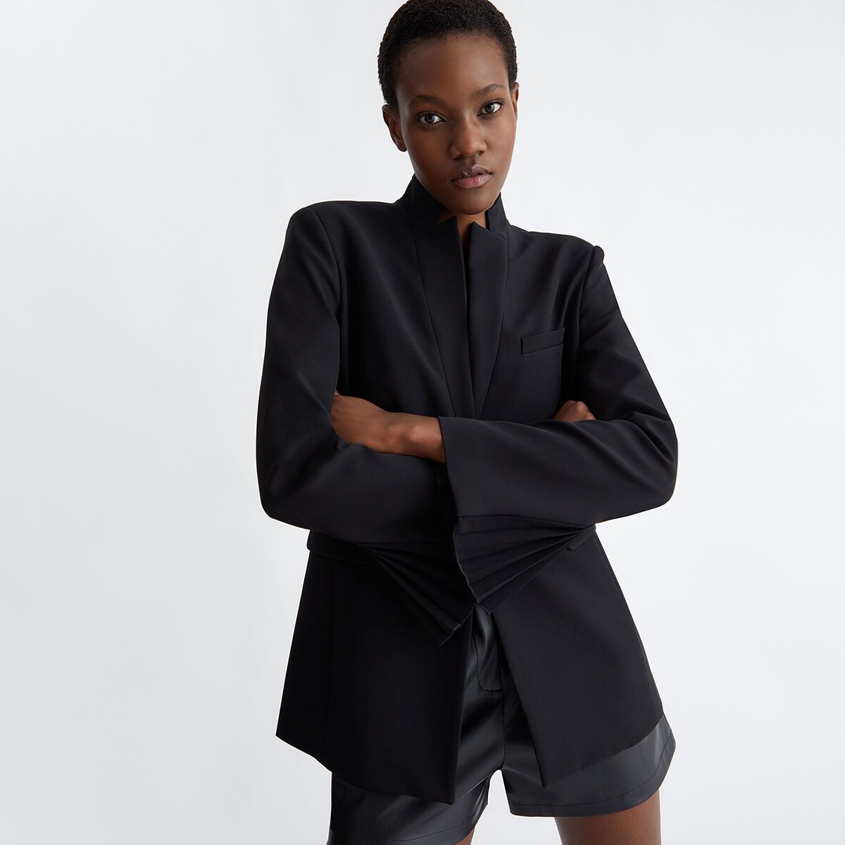 Blazer stretch noir Liu Jo | La Redoute