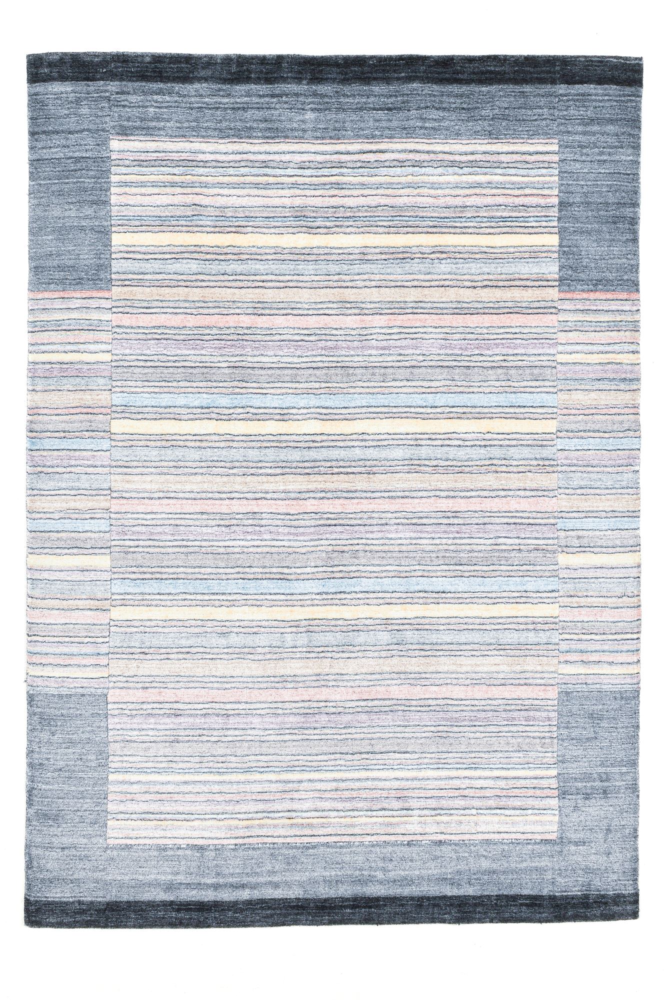 Tapis tissé main en viscose, THEKO