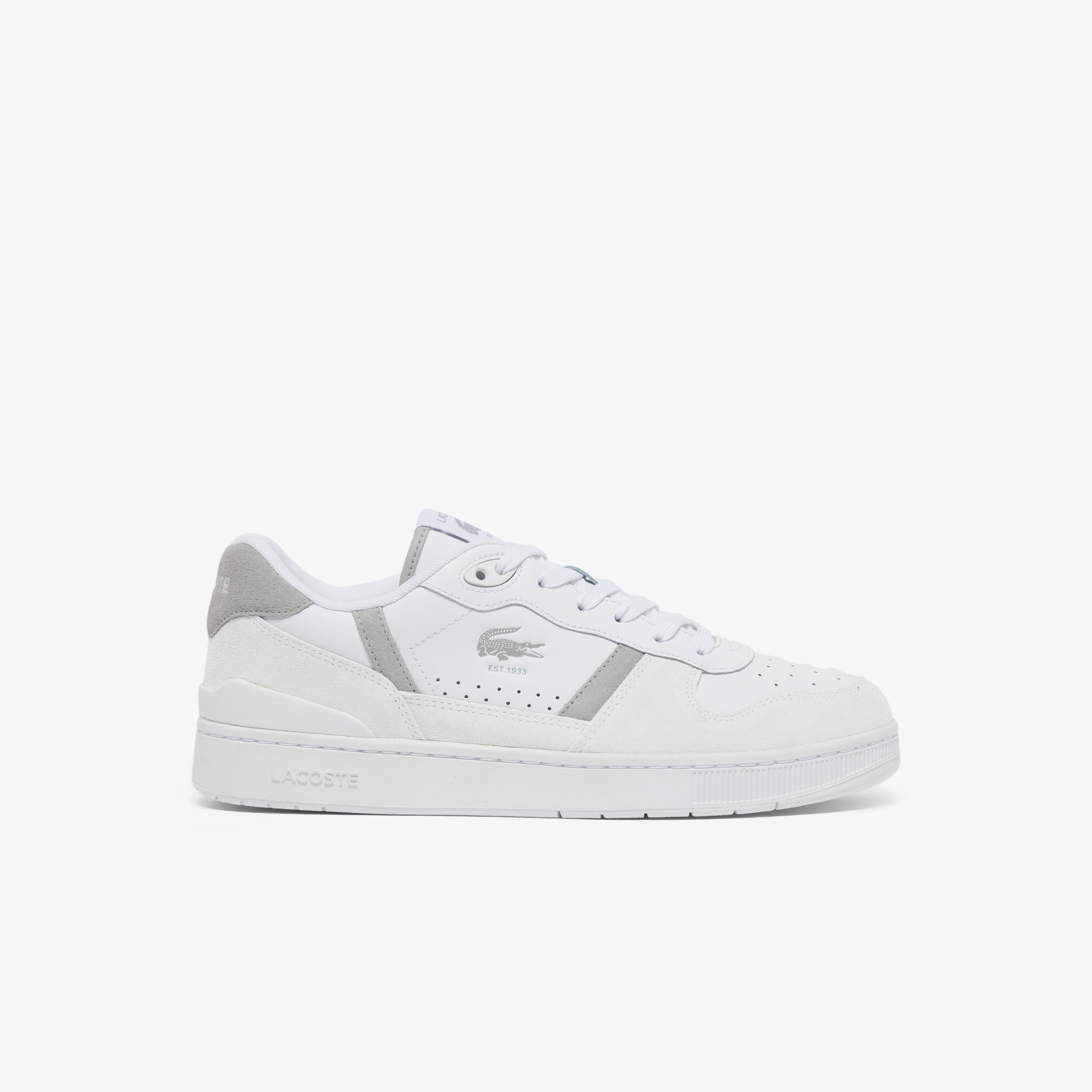 Sneakers T-Clip Set homme en cuir, LACOSTE