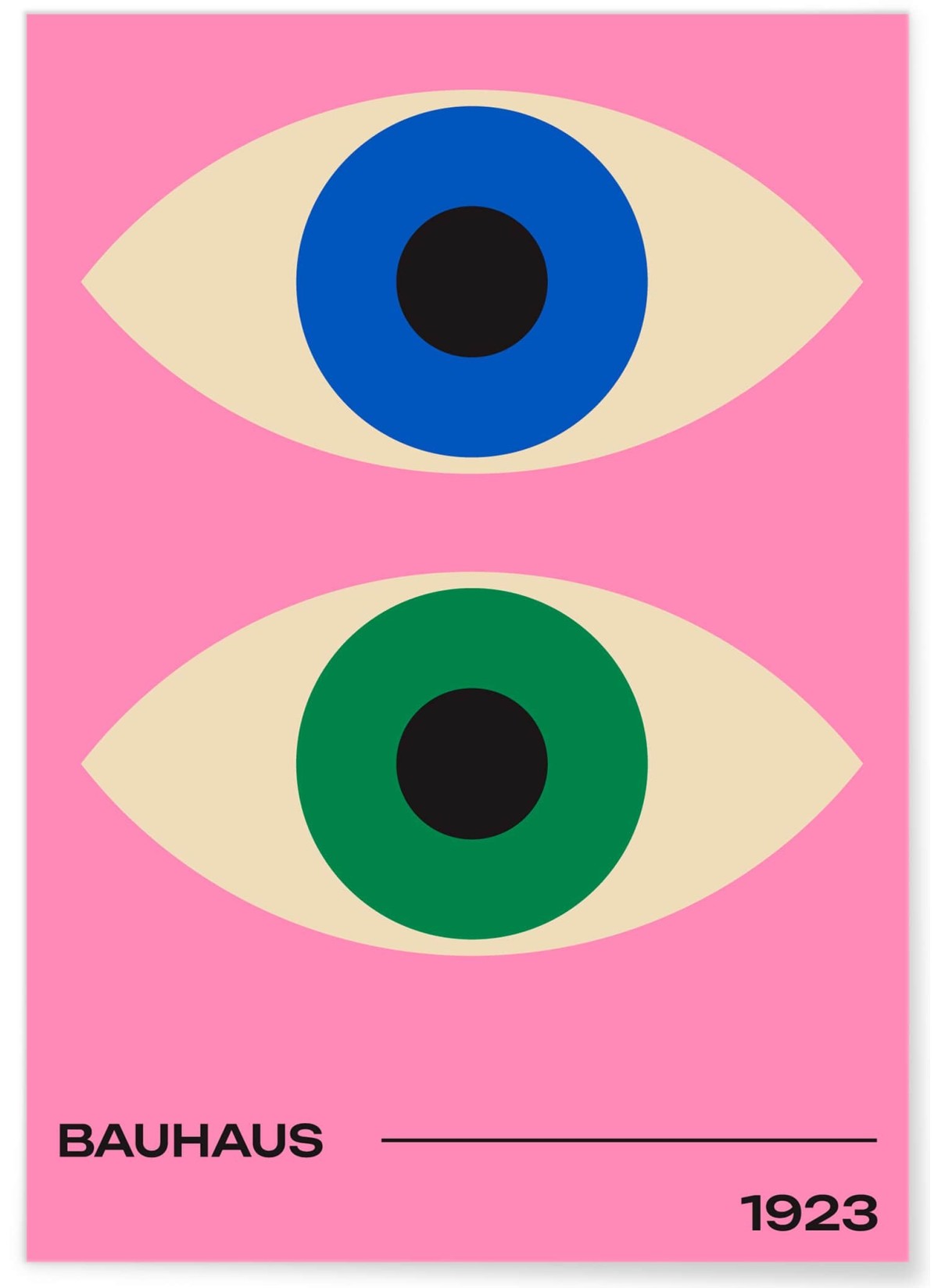 Affiche Bauhaus 31, L'AFFICHERIE