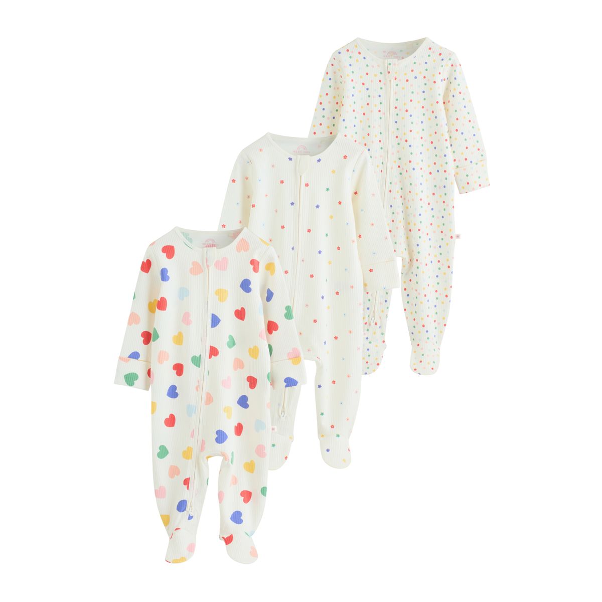 Dors-bien à zip bidirectionnel bébé, lot de 3, NEXT
