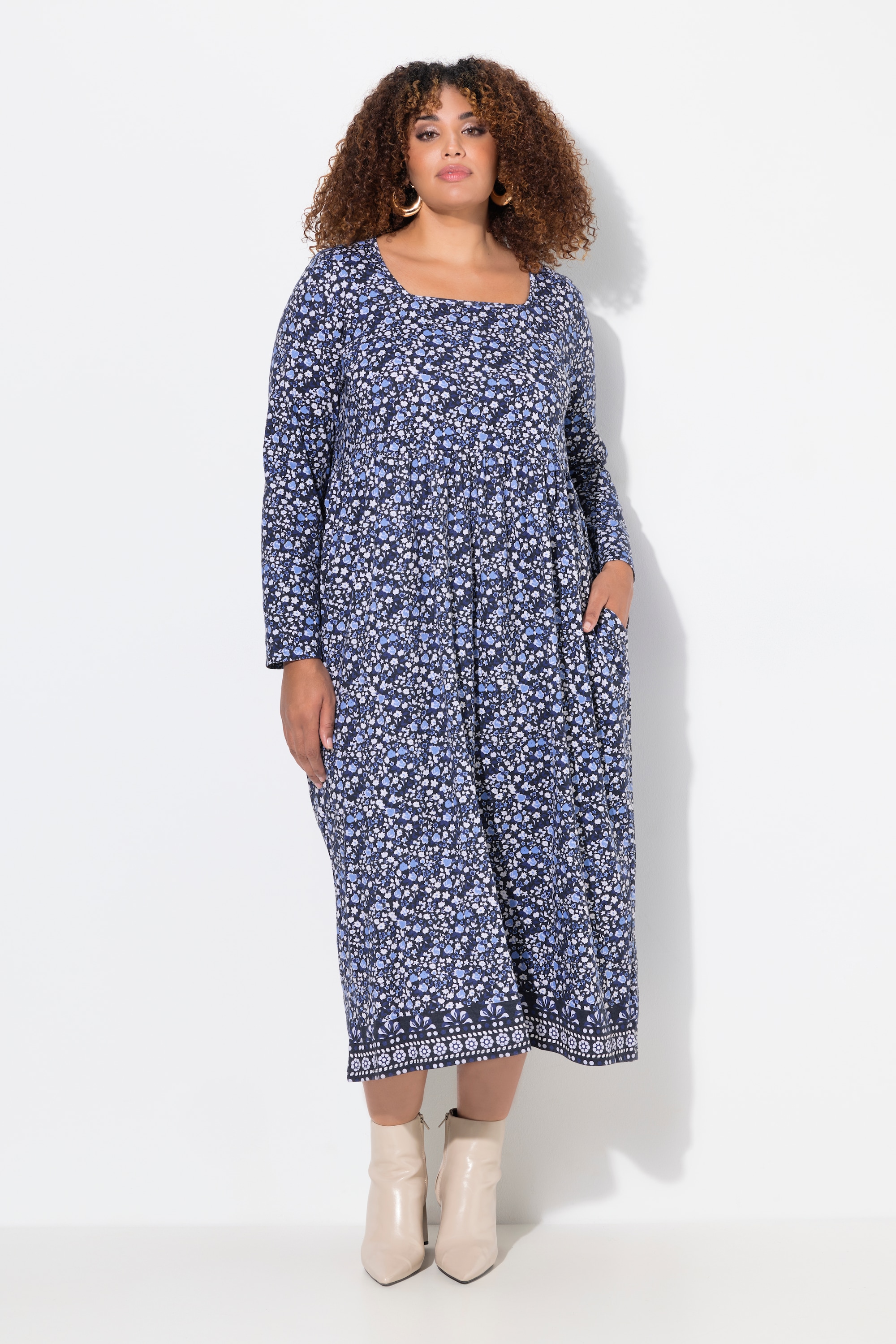 Robe en jersey avec poches, ULLA POPKEN