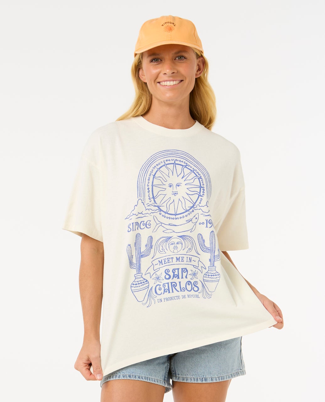 T-shirt SAN CARLOS HERITAGE TEE, RIP CURL