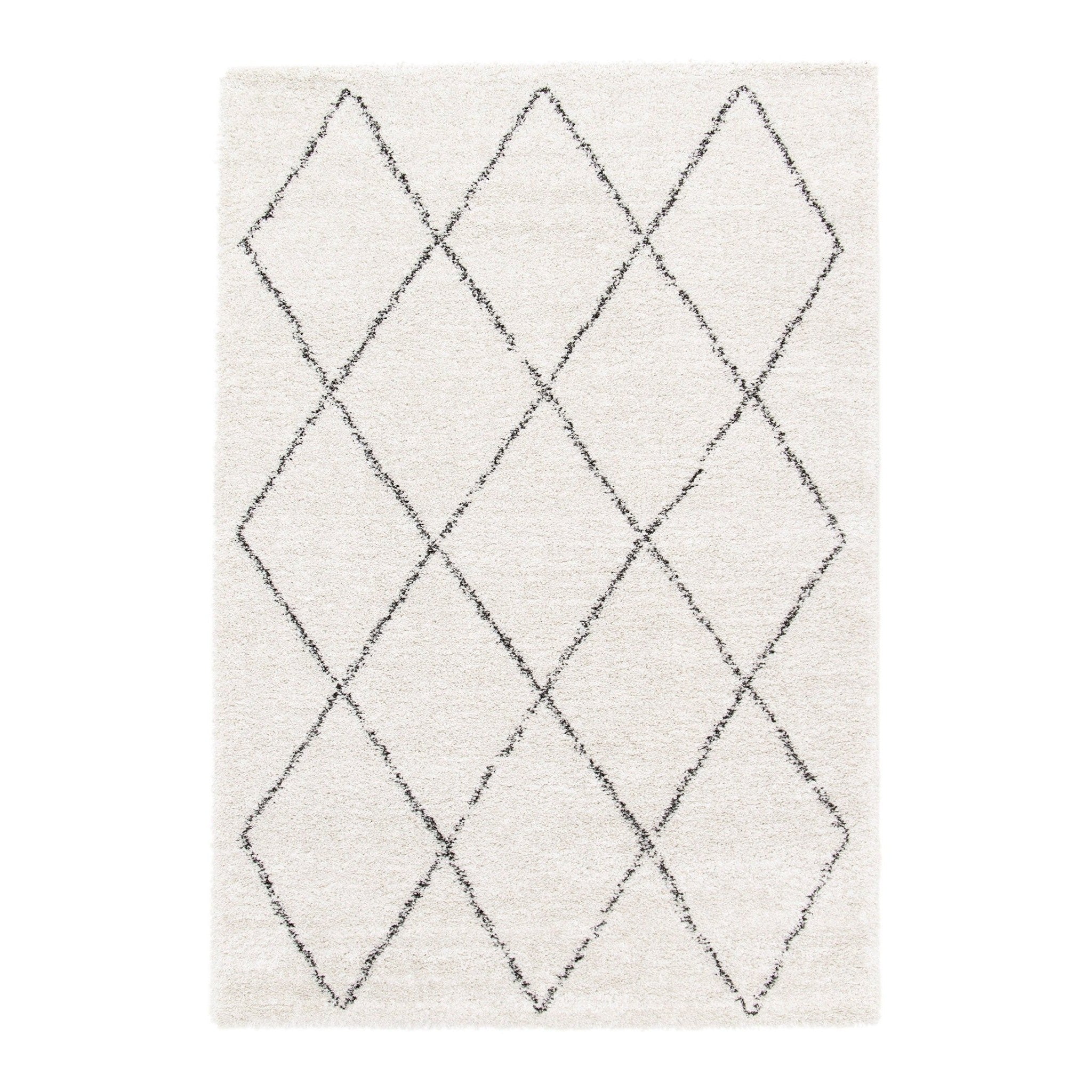 Tapis shaggy ethnique tissé doux et volumineux NOMAD, AFK LIVING