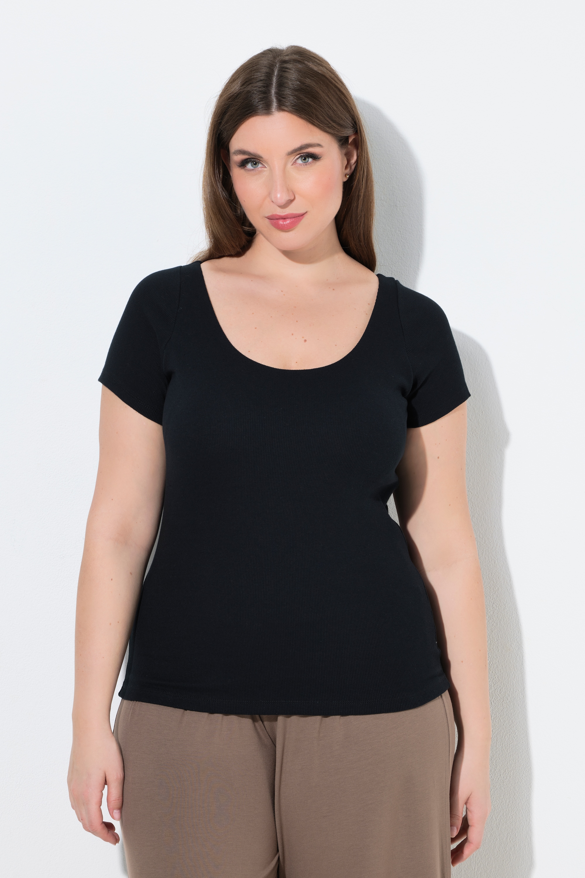 T-shirt avec soutien-gorge intégré, ULLA POPKEN