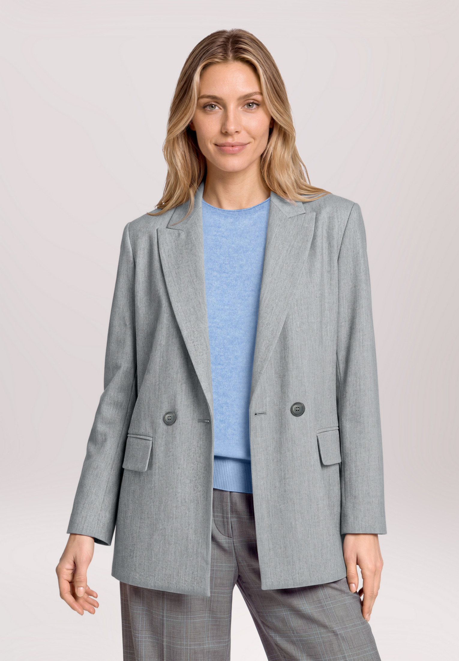 Blazer long à poches, BETTY & CO