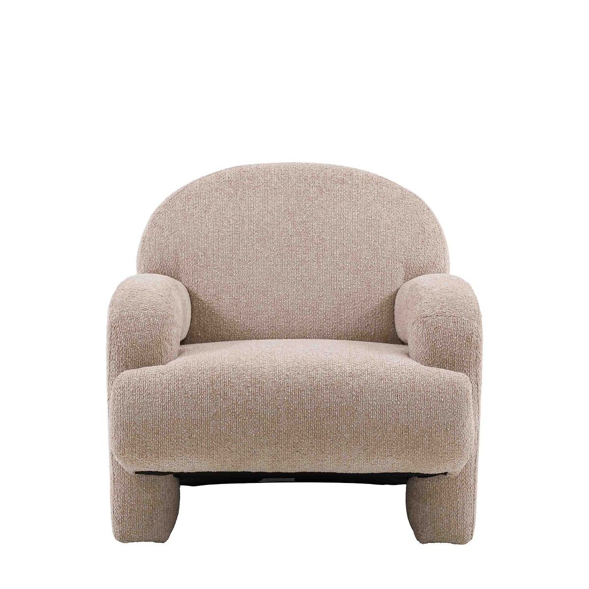 Aura Slubby Boucle Sculptural Armchair, ÉDITÉ
