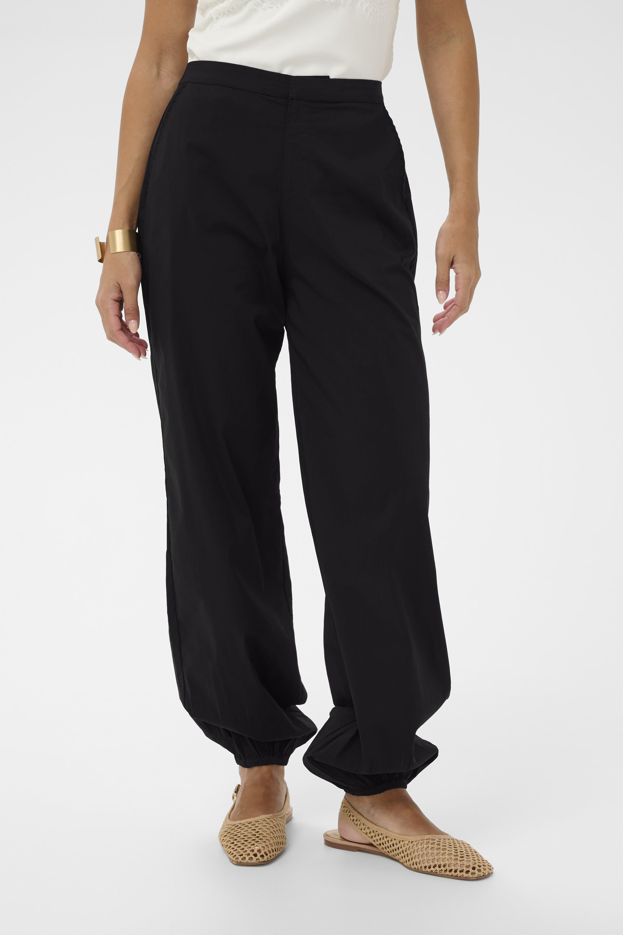 Pantalon casual, CREAM