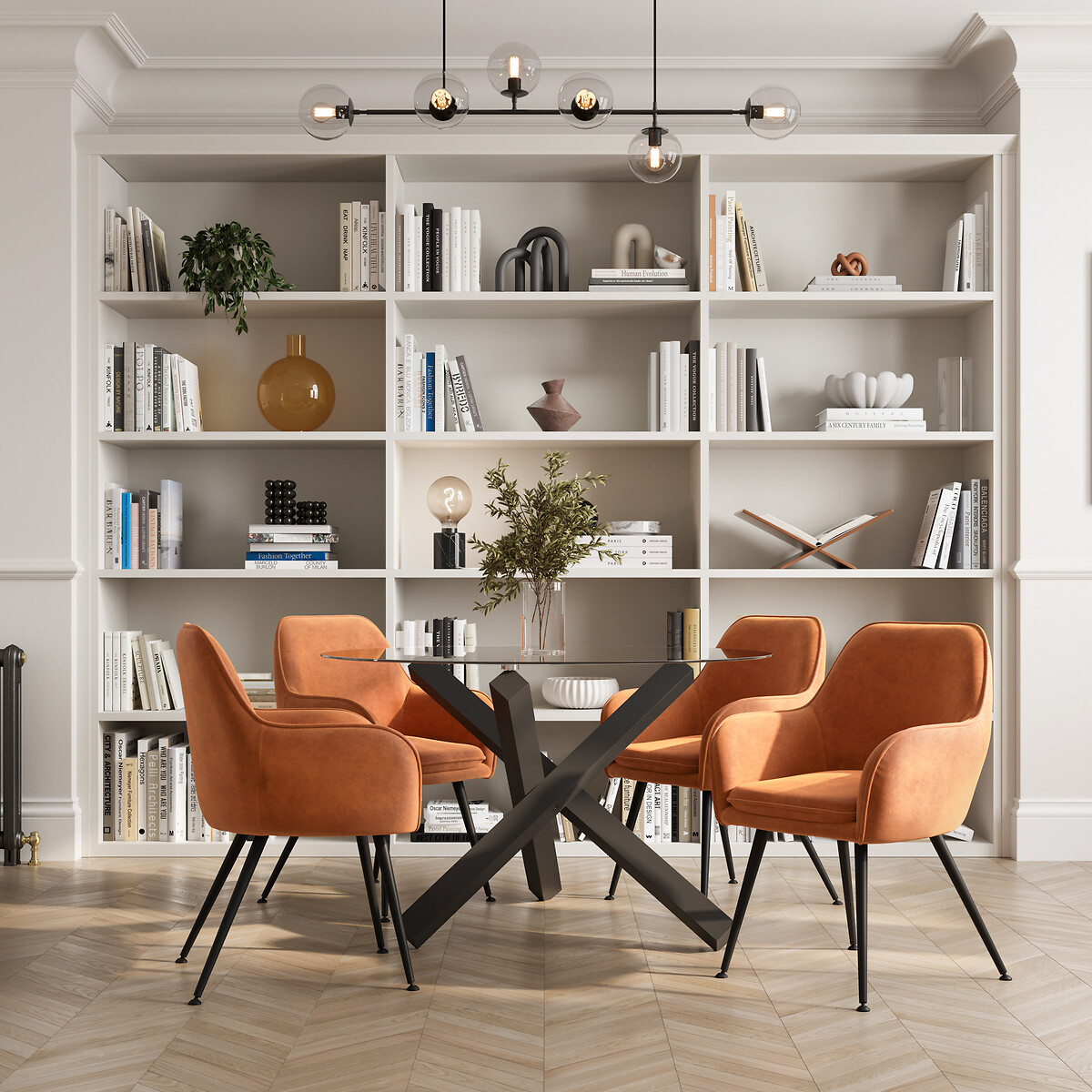 Lavinia Velvet Dining Armchairs (Set of 2), ÉDITÉ