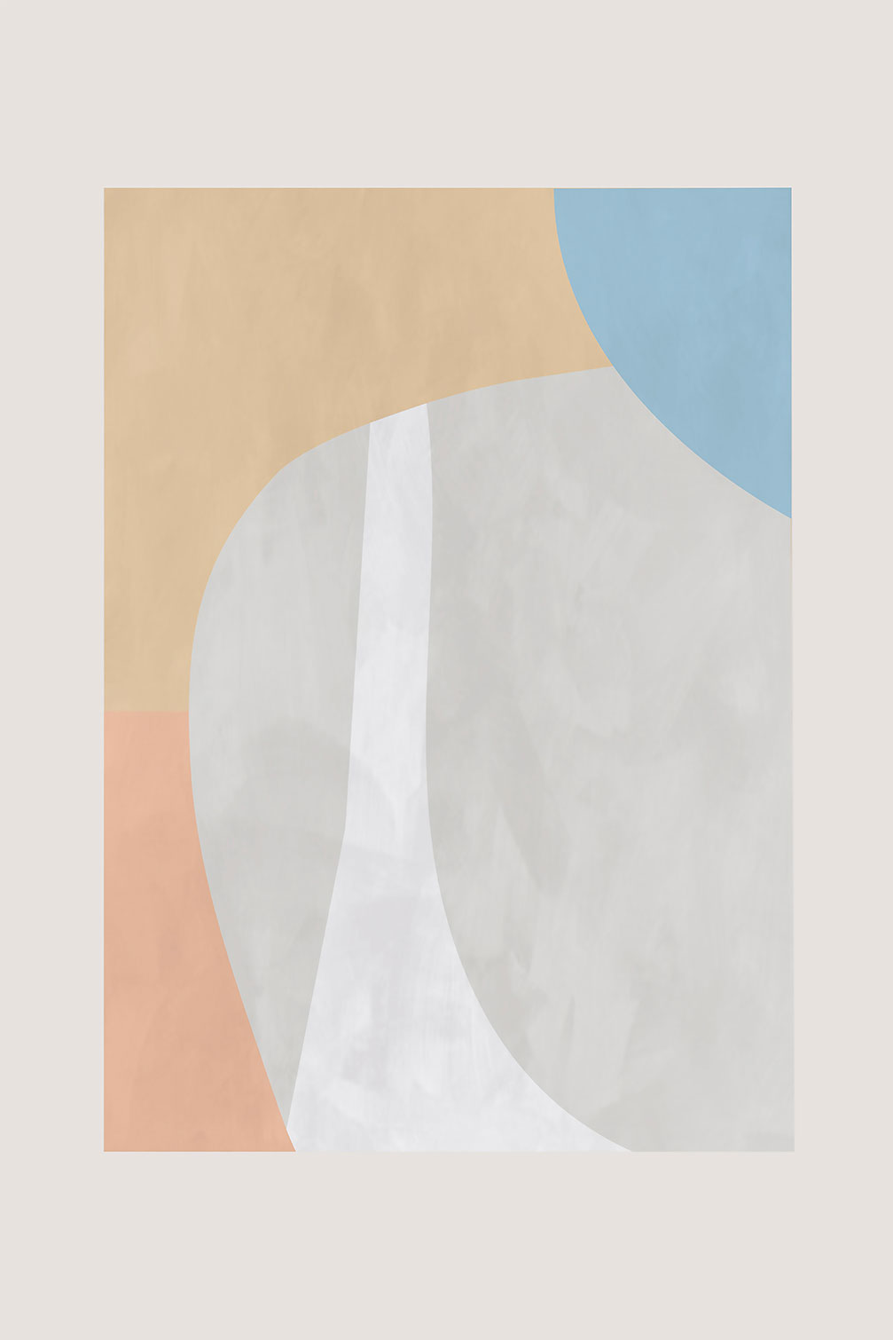 Tableau light beige contempory, HEXOA