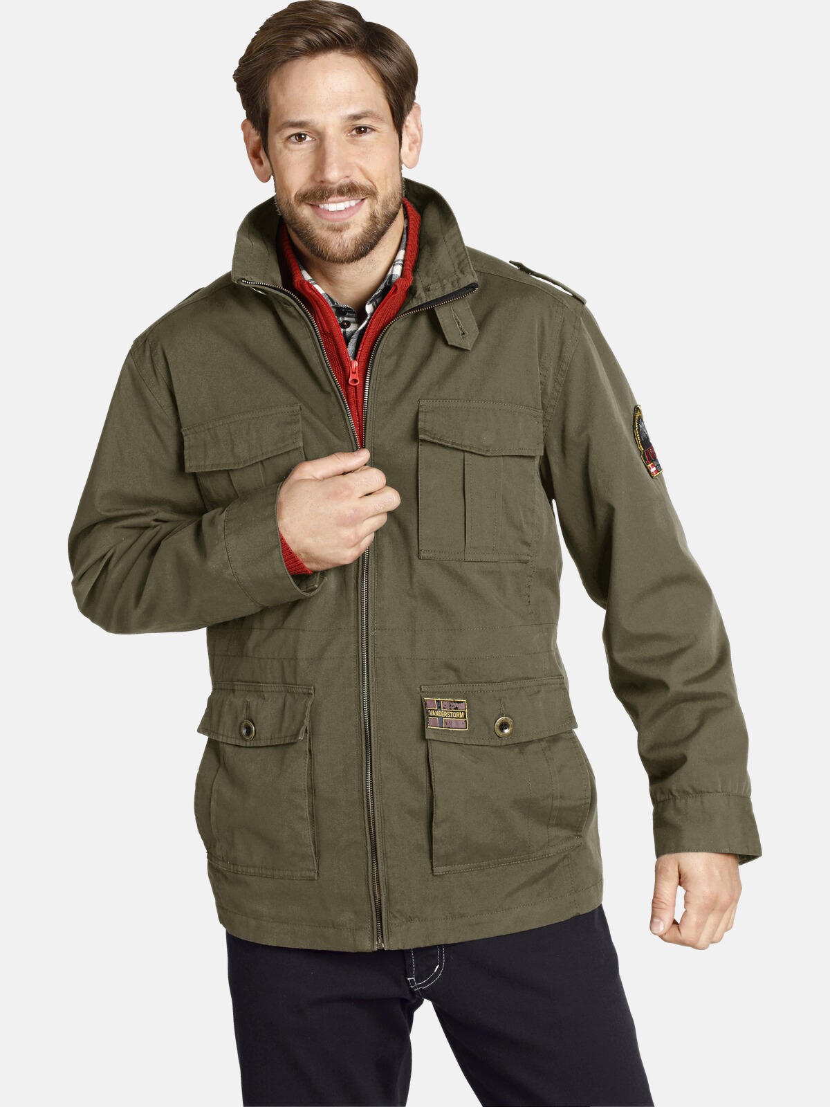 Veste style militaire BROR, JAN VANDERSTORM