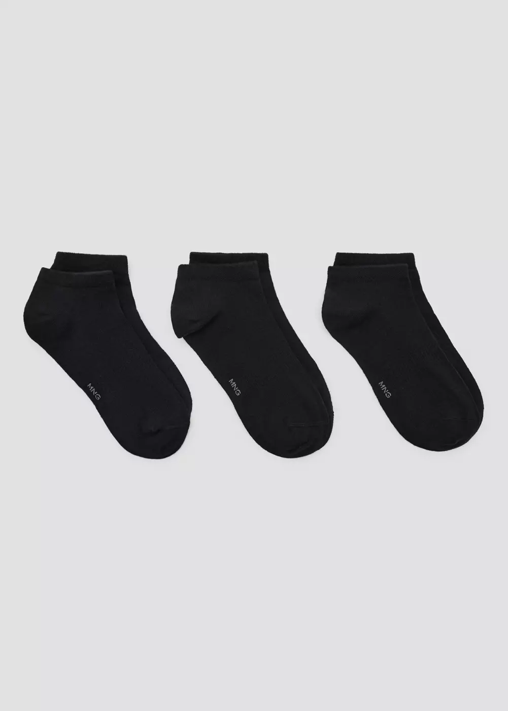 Lot 3 paires de chaussettes coton, MANGO MAN