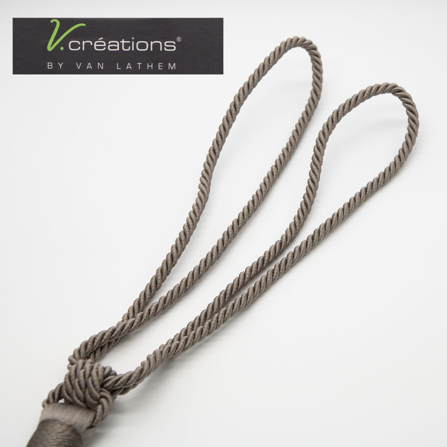 Paire D'embrases à Rideaux Madura – Beige Avec Pompons – Taille Grande – Occasion Très Bon état – Style Romantique