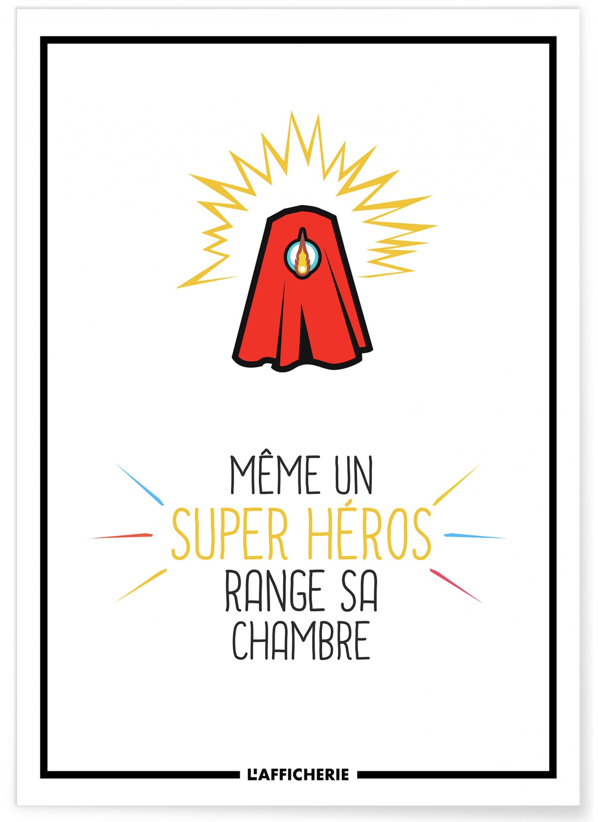 Affiche Enfant Super-Héros, L'AFFICHERIE