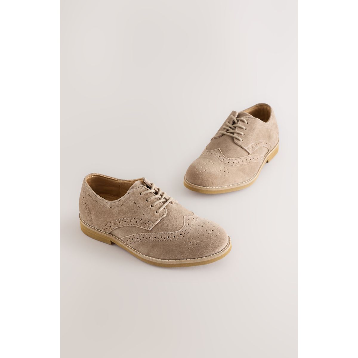 Chaussures richelieu élégantes en cuir, NEXT