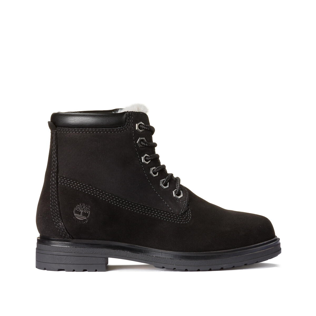 Hannover hill ankle boots in leather , black, Timberland | La Redoute