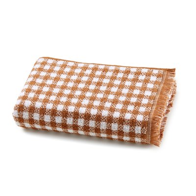 Dinan Gingham 100% Cotton Terry Towel LA REDOUTE INTERIEURS