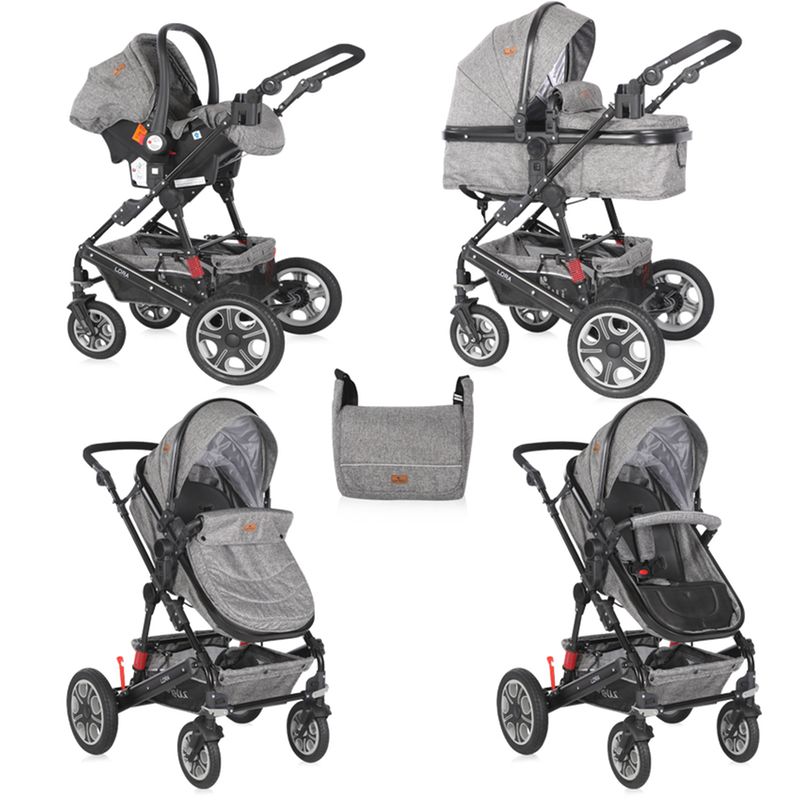 Poussette 3 Roues Combine 3 En 1 La Redoute