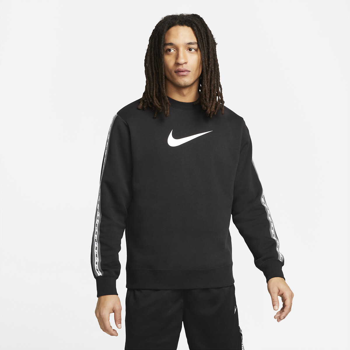 nike junior repeat tape sweatshirt